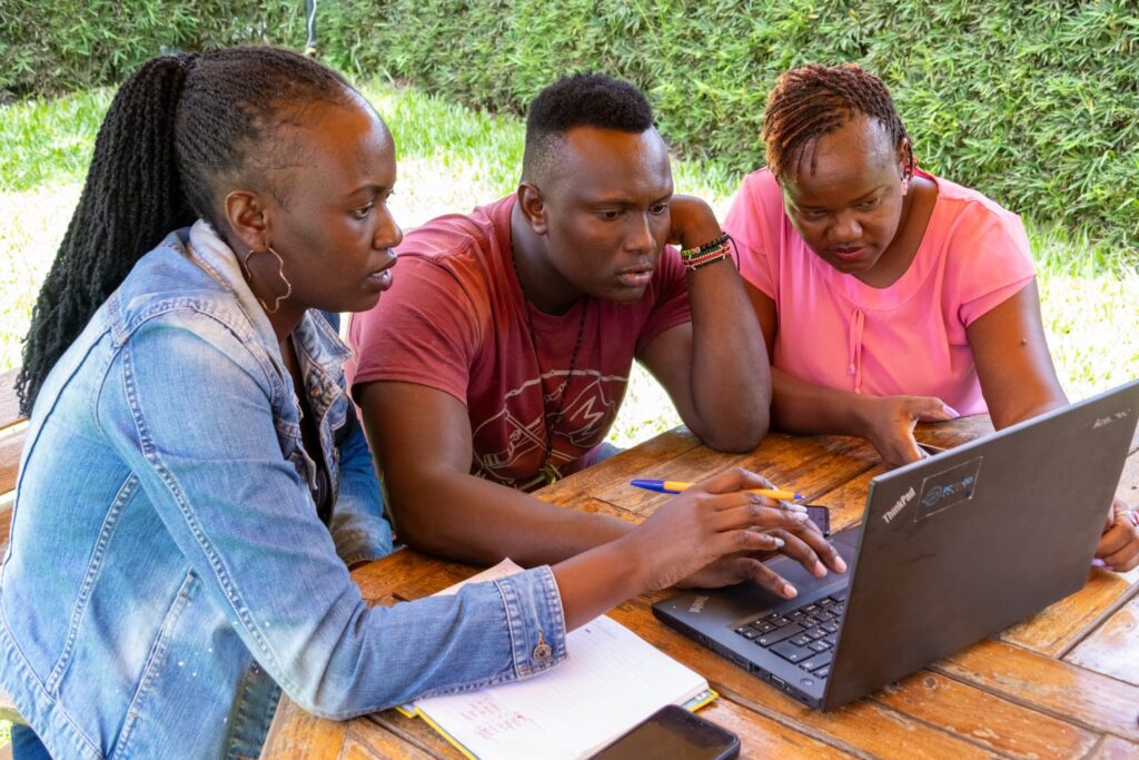 Our Nairobi team - furaha na heri