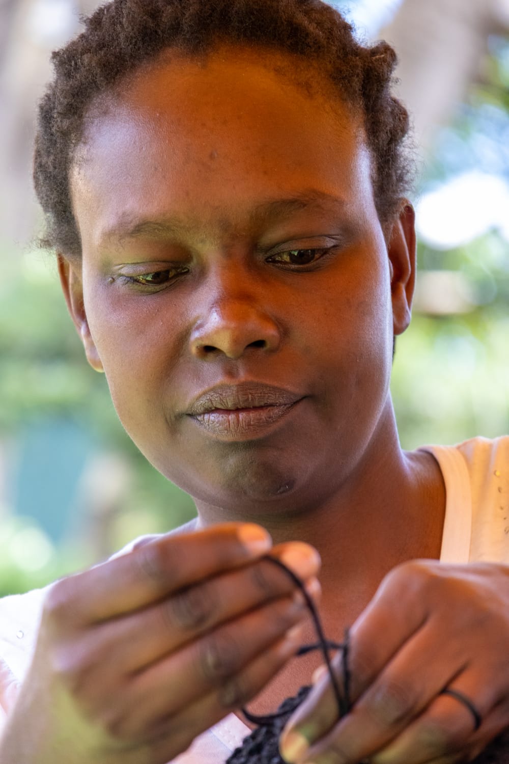 Tabitha discovers passion for hair styling career - furaha na heri