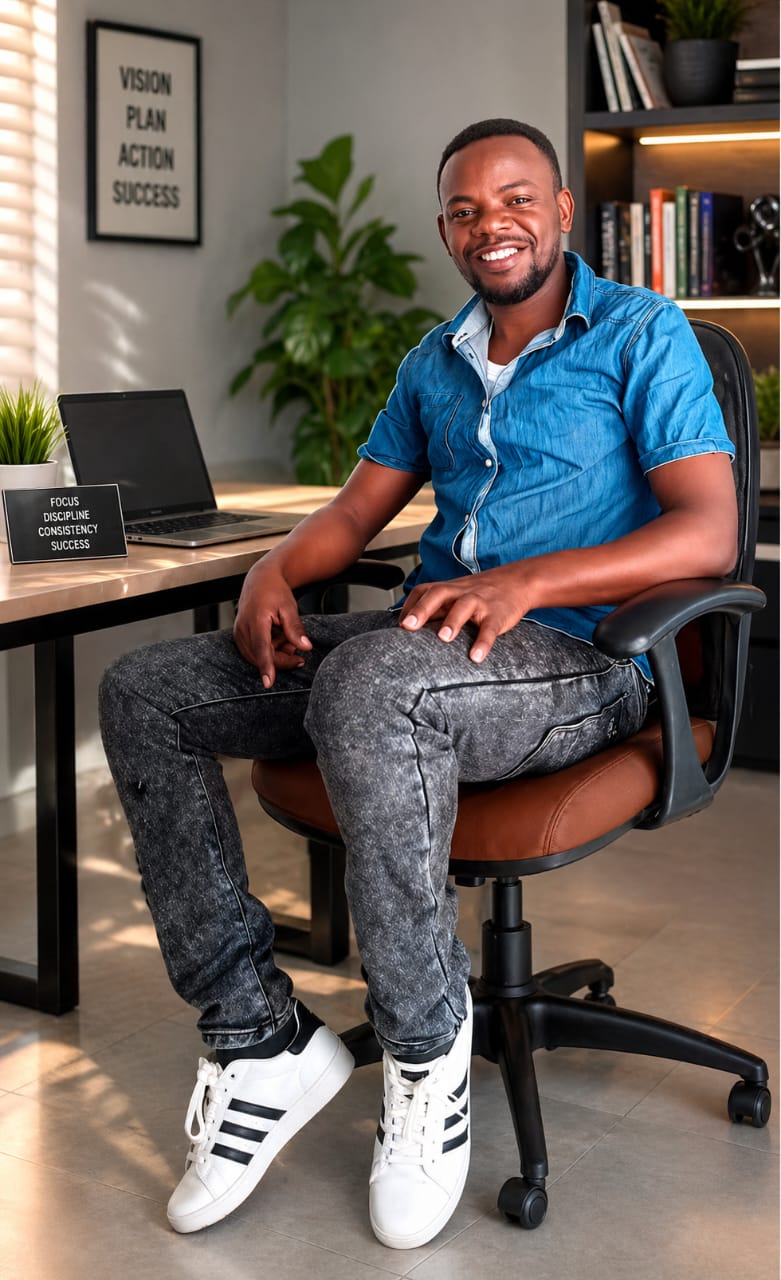 Fredrick Mwangi Kibandi artist and member of furaha na heri